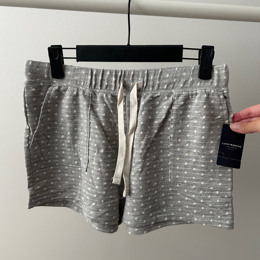 Lucky Brand Gray Polka Dot Women's Shorts